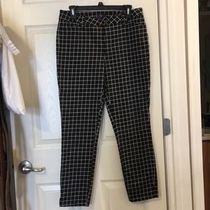 NYDJ Black and White Pants
